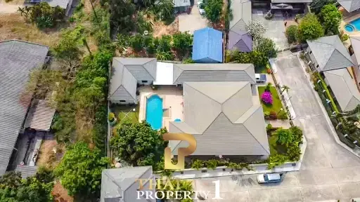 Pool Villa At &#039;Green Beach&#039; On Large Plot - Only 750 Meter From Cha Am Beach