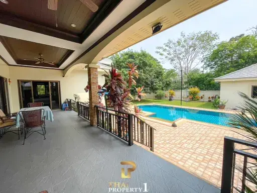 Pool Villa At &#039;Green Beach&#039; On Large Plot - Only 750 Meter From Cha Am Beach