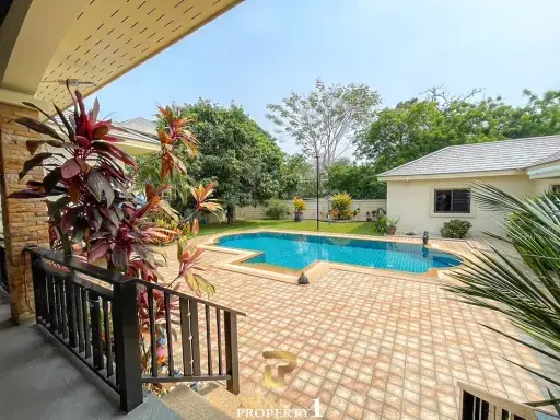 Pool Villa At &#039;Green Beach&#039; On Large Plot - Only 750 Meter From Cha Am Beach