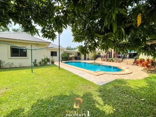 Pool Villa At &#039;Green Beach&#039; On Large Plot - Only 750 Meter From Cha Am Beach