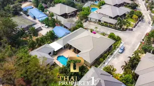 Pool Villa At &#039;Green Beach&#039; On Large Plot - Only 750 Meter From Cha Am Beach