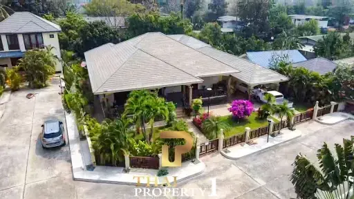 Pool Villa At &#039;Green Beach&#039; On Large Plot - Only 750 Meter From Cha Am Beach