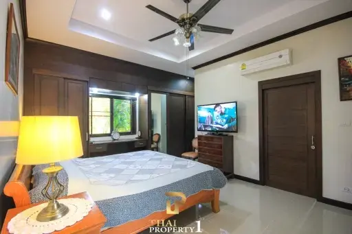 Pool Villa At &#039;Green Beach&#039; On Large Plot - Only 750 Meter From Cha Am Beach