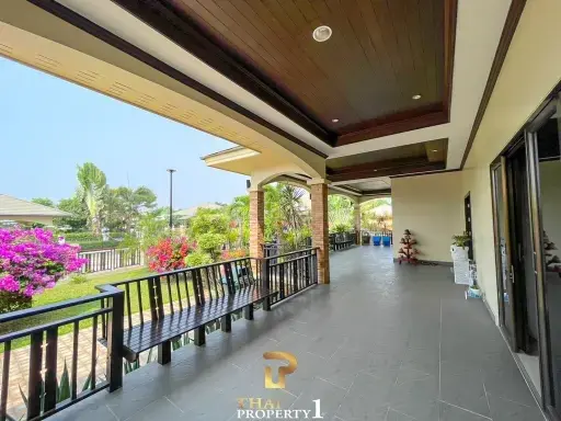 Pool Villa At &#039;Green Beach&#039; On Large Plot - Only 750 Meter From Cha Am Beach