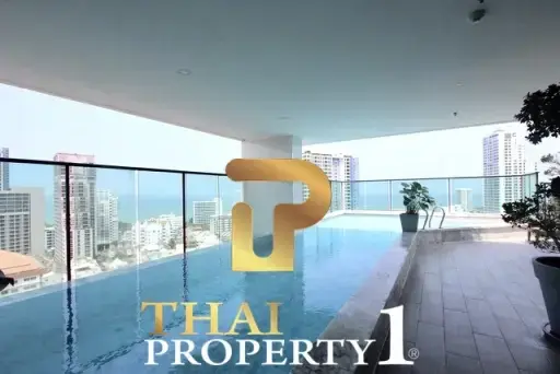 New Modern 38 SQm. One Bed Unit At Jewel Pratumnak