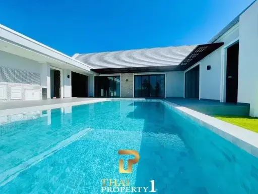 New 4 Bedroom Nordic Style Pool Villa At iBreeze View Hua Hin