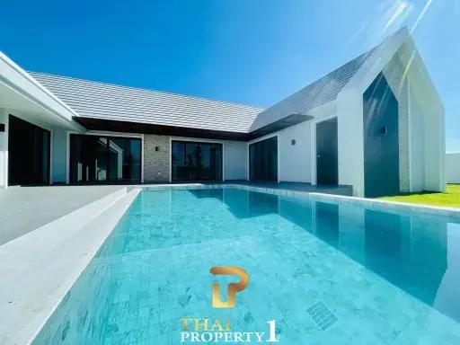 New 4 Bedroom Nordic Style Pool Villa At iBreeze View Hua Hin