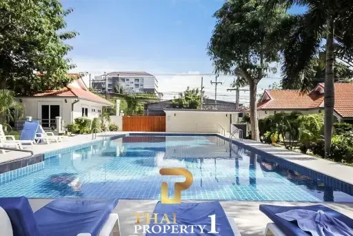 Newly Renovated Large 190 SQM. Unit For Sale - Nordic Apartment 4 -Pattaya