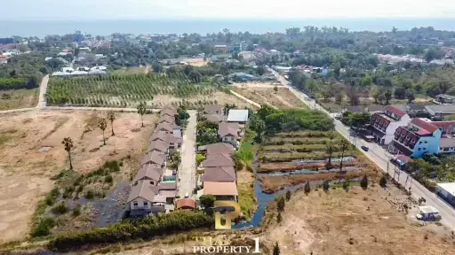 Building Ready Land Close To Cha Am Beach South In A Villa Development