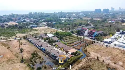 Building Ready Land Close To Cha Am Beach South In A Villa Development