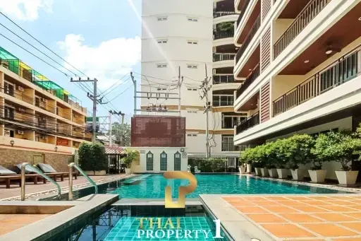 2 Bed Ground Floor Unit With Pool Access - Jomtien Beach Road