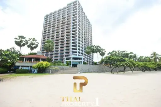 Beachfront Condo With Direct Sea View - Cha Am Beach Club