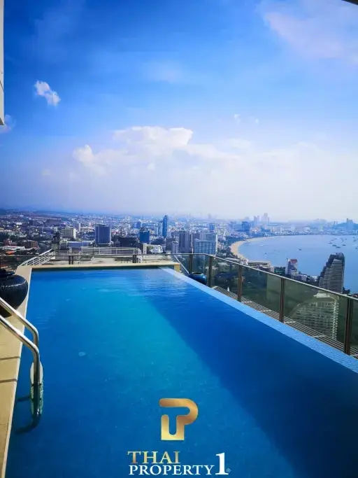 Sea View - Large Two Storey Penthouse For Sale At Northpoint Pattaya