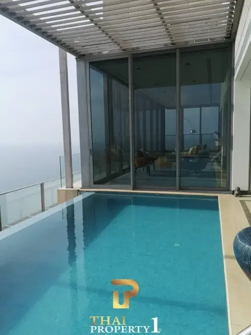 Sea View - Large Two Storey Penthouse For Sale At Northpoint Pattaya