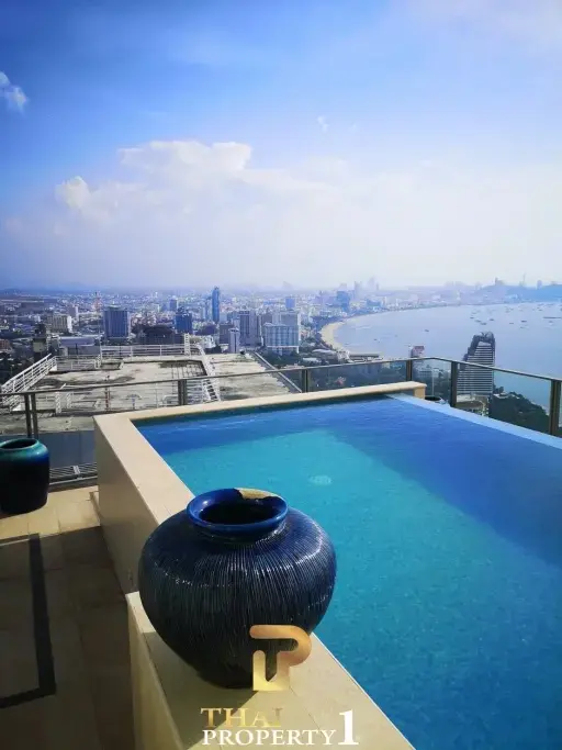 Sea View - Large Two Storey Penthouse For Sale At Northpoint Pattaya