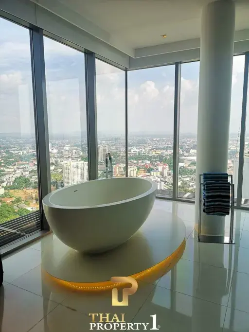 Sea View - Large Two Storey Penthouse For Sale At Northpoint Pattaya