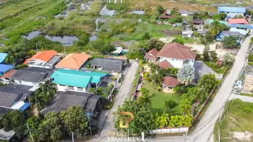 2 Storey House On Over 1 Rai Land For Sale - Beach Side Cha Am