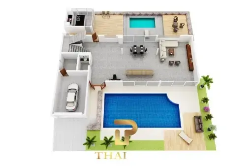 NEW BEACH POOL VILLA IN CHA AM