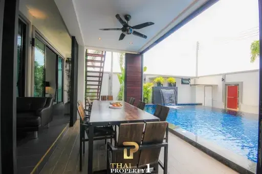 Luxurious Modern 3 Bedroom Pool Villa For Sale In Pranburi Town