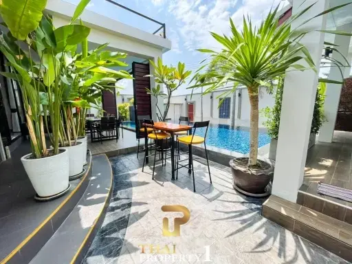 Luxurious Modern 3 Bedroom Pool Villa For Sale In Pranburi Town