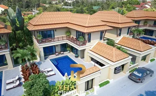 4 Bedroom Pool Villa For Sale 200 Meters From Bangsaray Beach