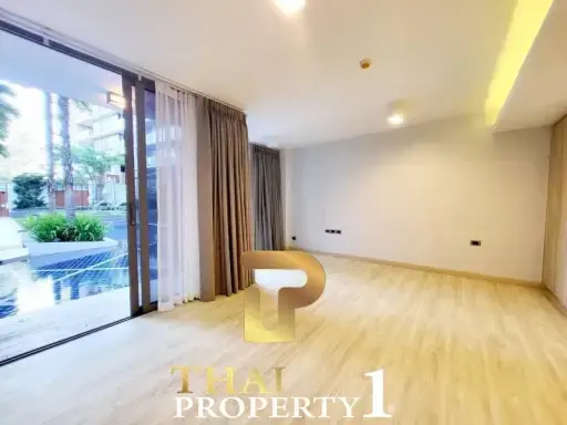 Modern Ground Floor 1 Bedroom Unit - The Pine Condo Hua Hin