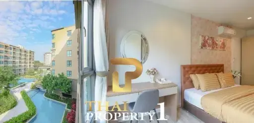 Stylish Pool View Unit At Rain Condo Cha Am