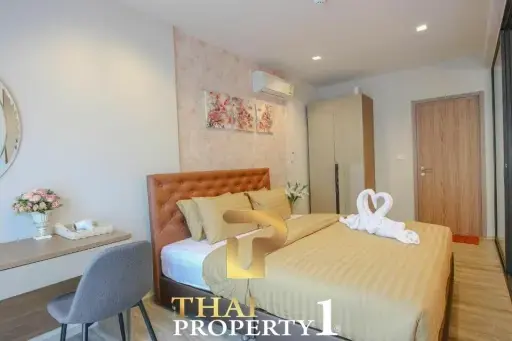 Stylish Pool View Unit At Rain Condo Cha Am