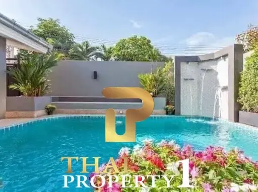 Large 5 Bedroom Pool Villa In Central Jomtien - ONLY 800 Meter To Beach