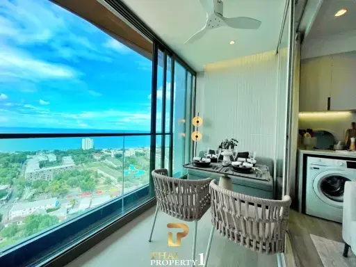 2 Bed Corner Unit At New Hua Hin Landmark - VEHHA Condominium 100% Sea View