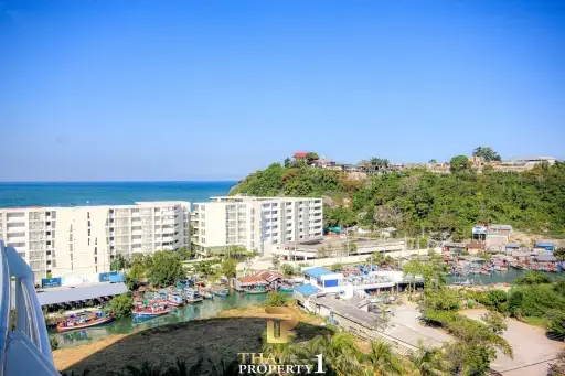 Corner One Bed Condo With Stunning View At Jamjuree Condo - Khao Takiab