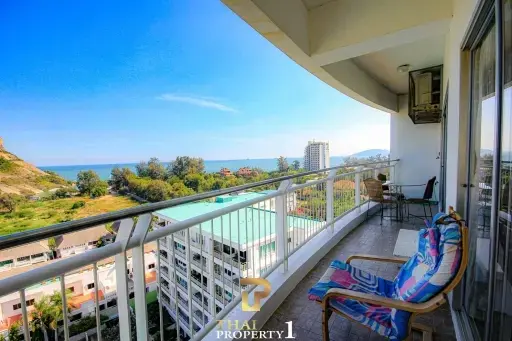 Corner One Bed Condo With Stunning View At Jamjuree Condo - Khao Takiab