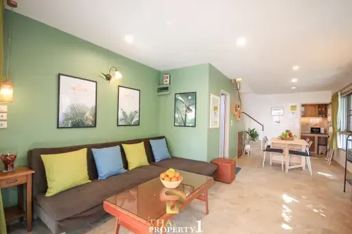 Immaculate Corner 2 Storey Townhouse For Sale - Hua Hin Soi 94