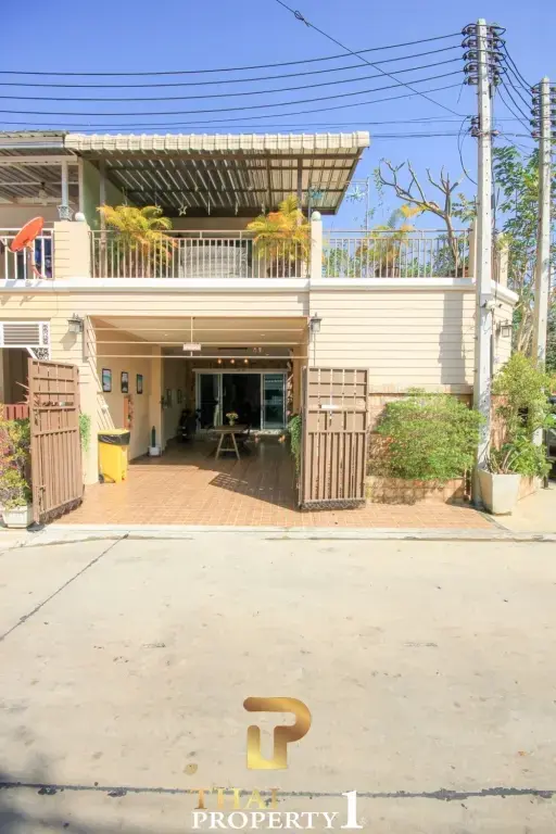 Immaculate Corner 2 Storey Townhouse For Sale - Hua Hin Soi 94