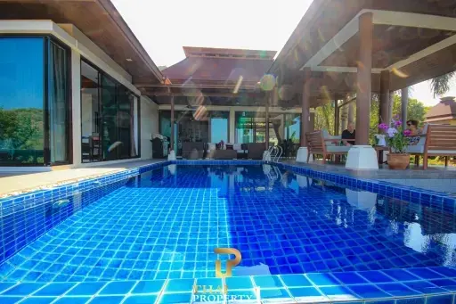 Sea &amp; Rural View Pool Villa At Panorama -  Khao Tao