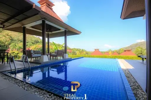 Sea &amp; Rural View Pool Villa At Panorama -  Khao Tao