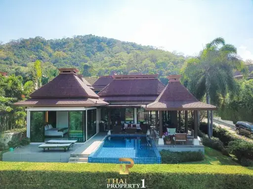 Sea &amp; Rural View Pool Villa At Panorama -  Khao Tao