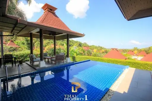 Sea &amp; Rural View Pool Villa At Panorama -  Khao Tao