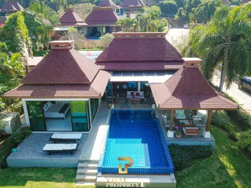 Sea &amp; Rural View Pool Villa At Panorama -  Khao Tao