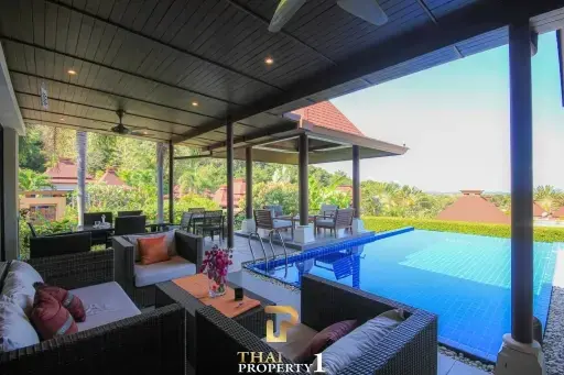 Sea &amp; Rural View Pool Villa At Panorama -  Khao Tao