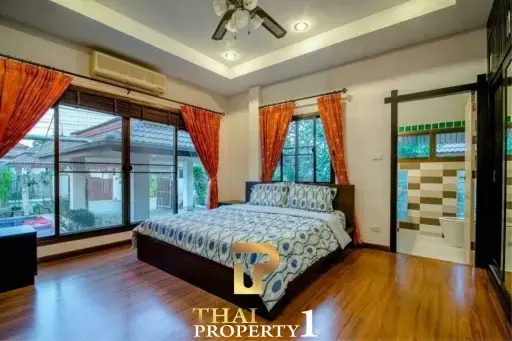 Partly Furnished 3 Bedrooms Pool Villa In Hua Hin Soi 102