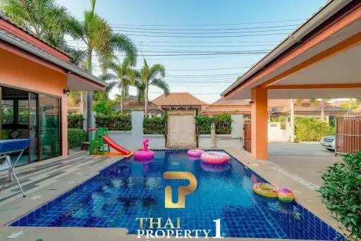 Partly Furnished 3 Bedrooms Pool Villa In Hua Hin Soi 102