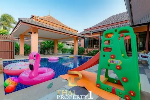 Partly Furnished 3 Bedrooms Pool Villa In Hua Hin Soi 102