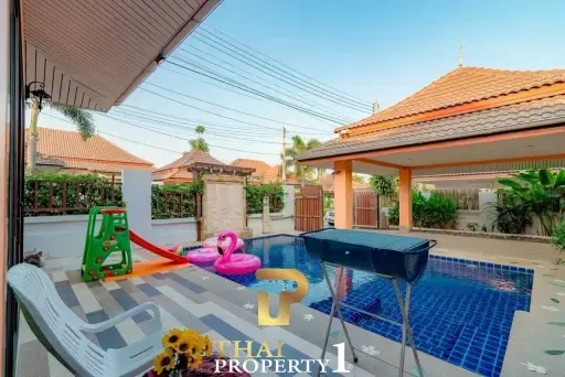 Partly Furnished 3 Bedrooms Pool Villa In Hua Hin Soi 102