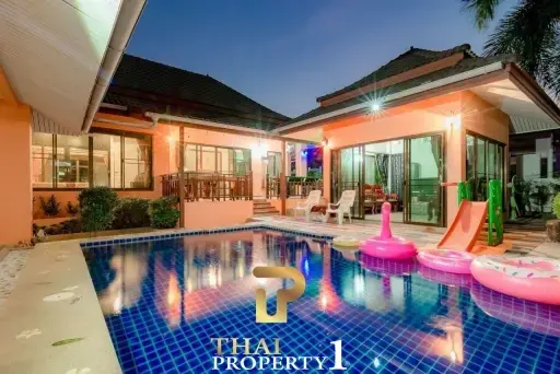 Partly Furnished 3 Bedrooms Pool Villa In Hua Hin Soi 102