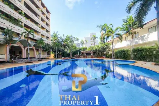 Large Fitted Studio Unit At View Talay Residence 1 - Jomtien