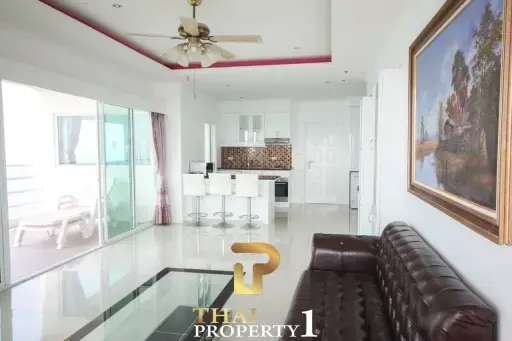 Sea view - Corner one bedroom unit for sale at View Talay 7