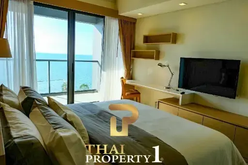 Direct Sea View One Bed Unit At Zire Wongamat