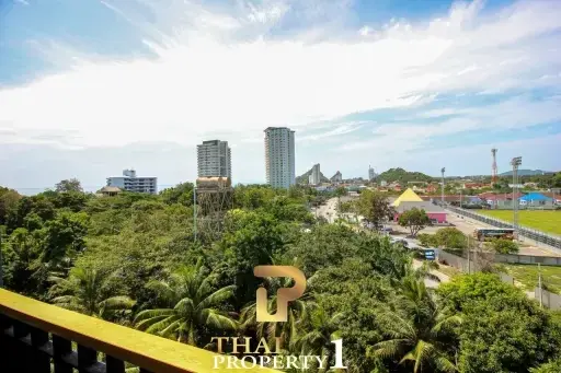 Sea &amp; City View One Bed Condo At Baan San Suk - Khao Takiab