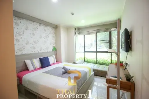 Ground Floor / Pool Access 2 Bedroom Condo For Sale - Lumpini Park Beach Cha Am